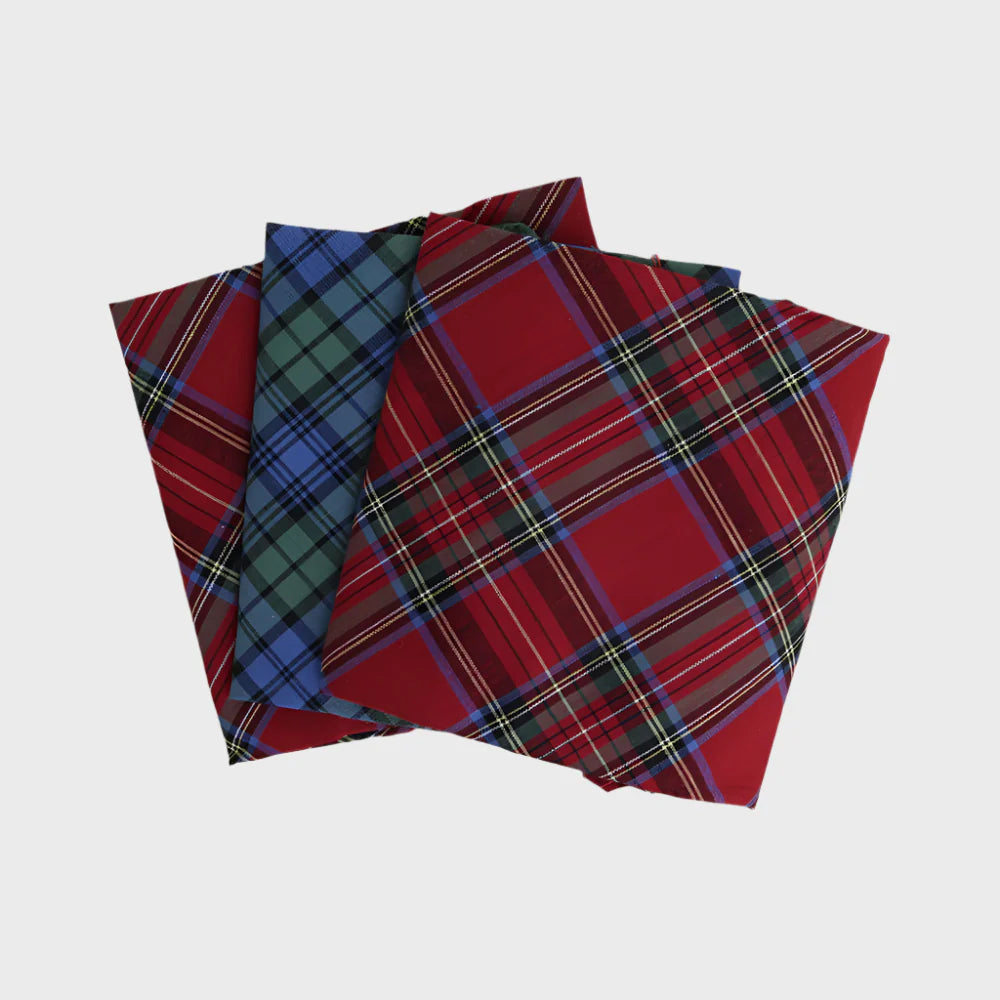 Green / Red Check Handkerchiefs