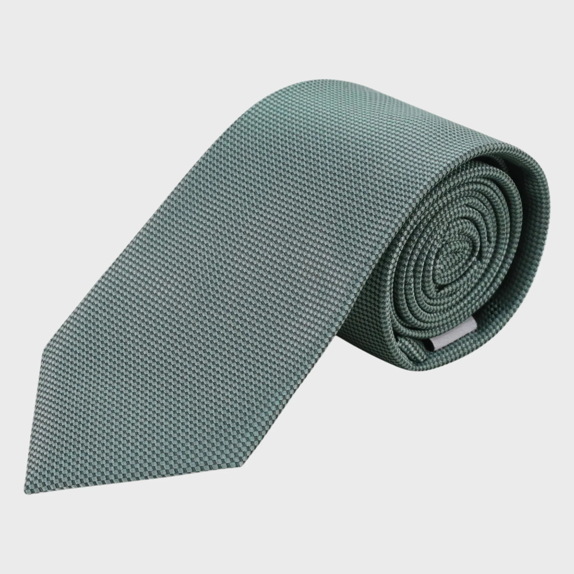 Plain Waffle Microfibre Tie