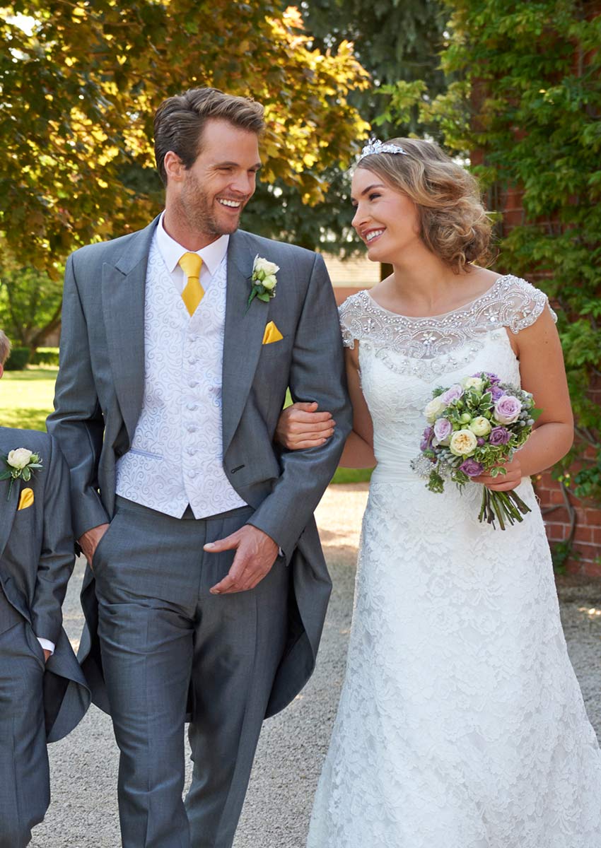 Hinstock Grey Morning Suit Hire