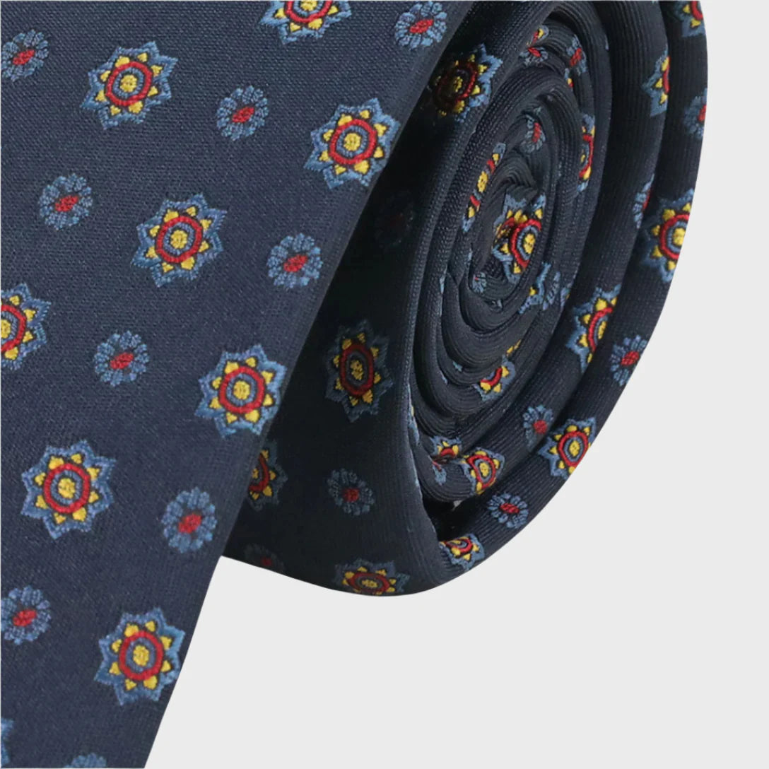 Foulard Embroidered Tie