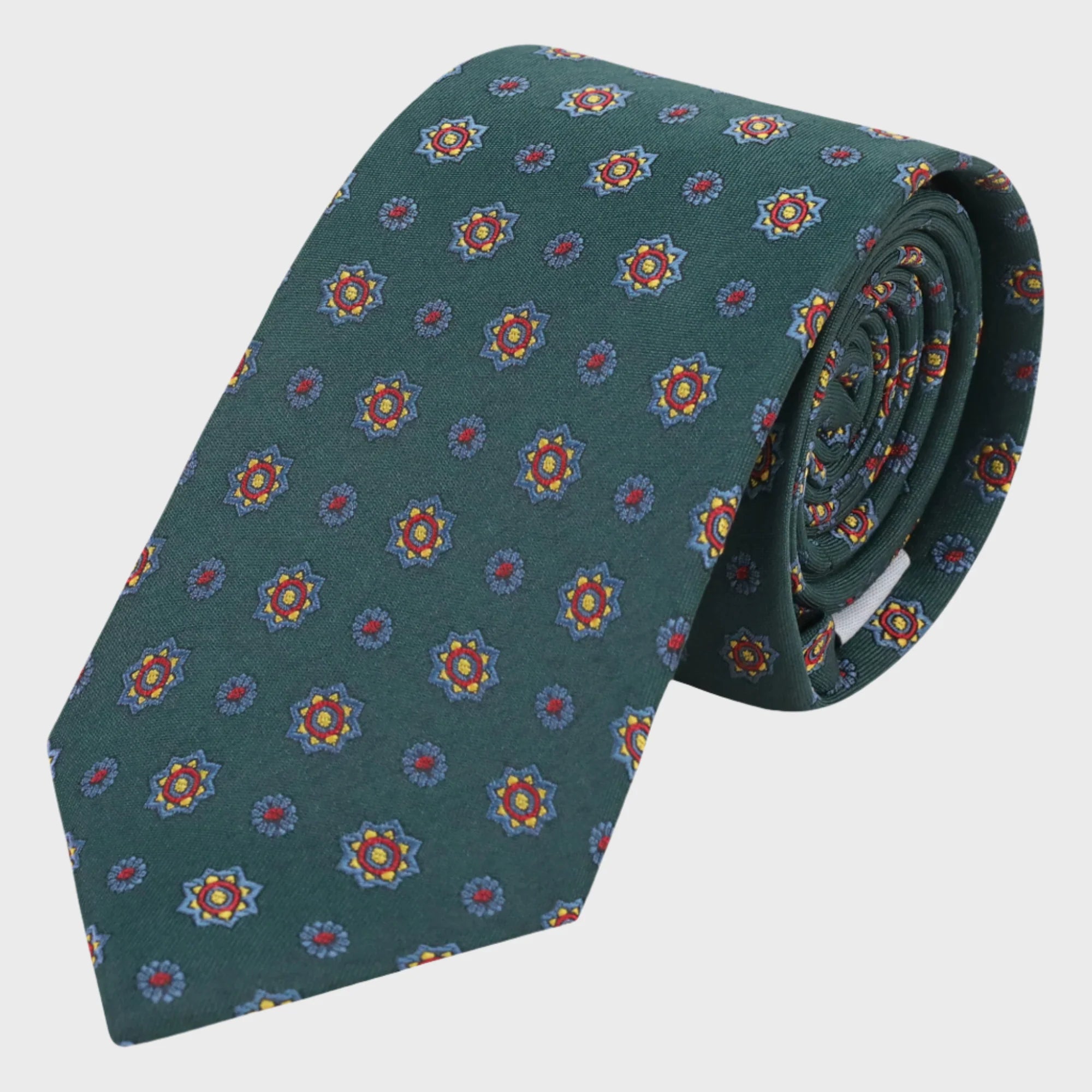 Foulard Embroidered Tie