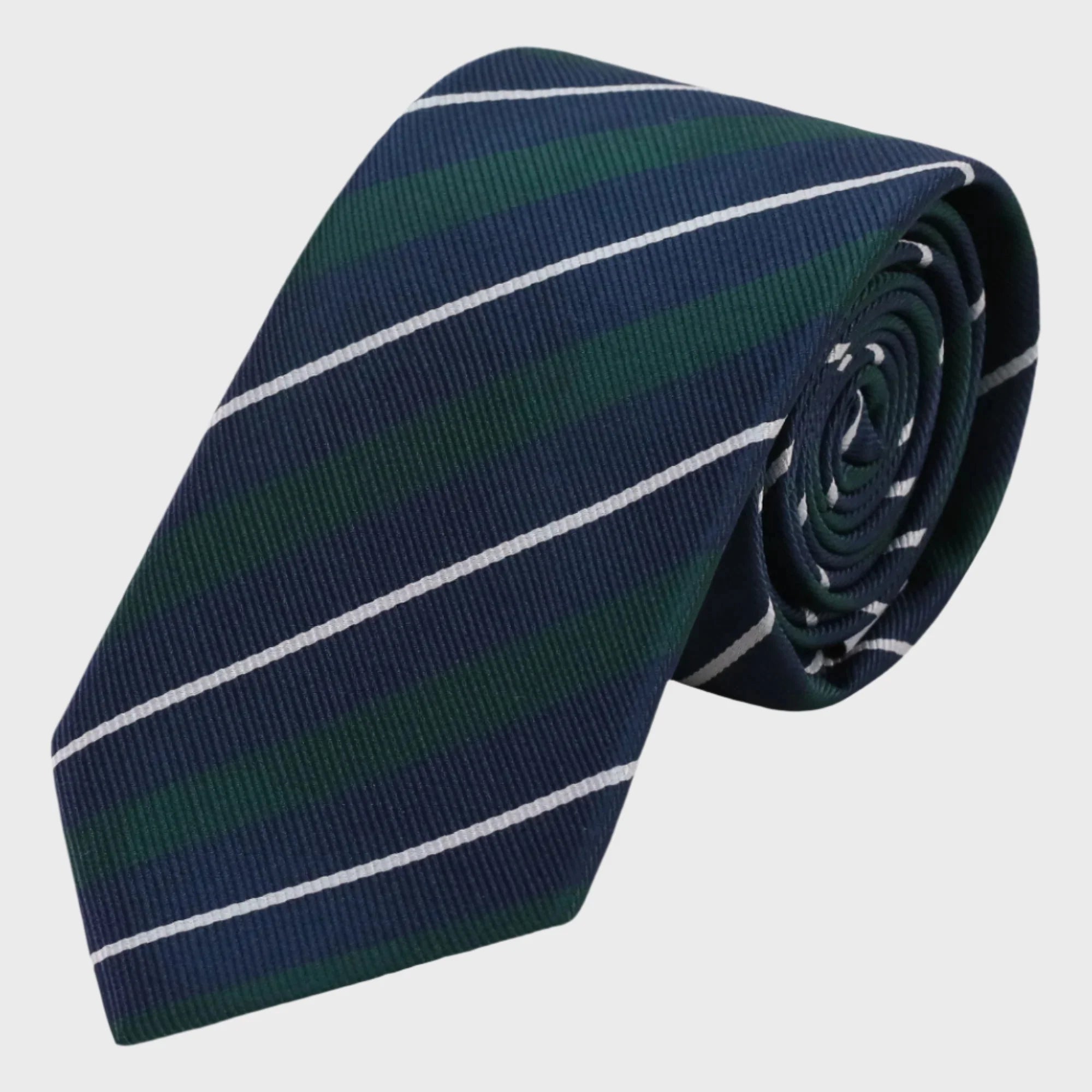 Henley Striped Microfibre Tie