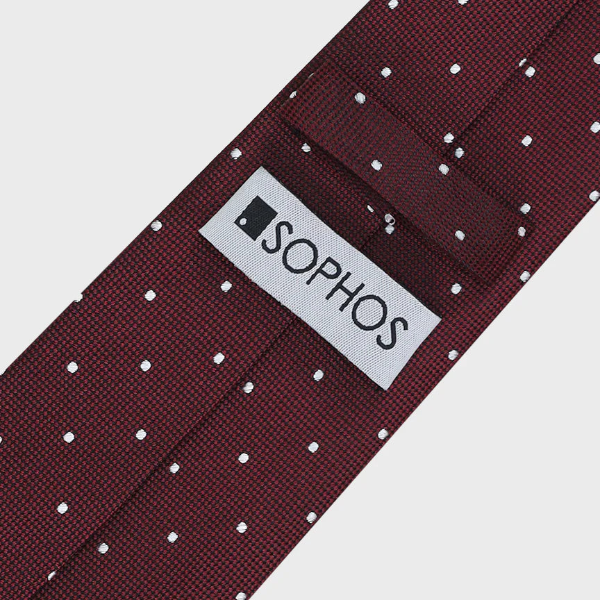City Pin Spot Silk Tie