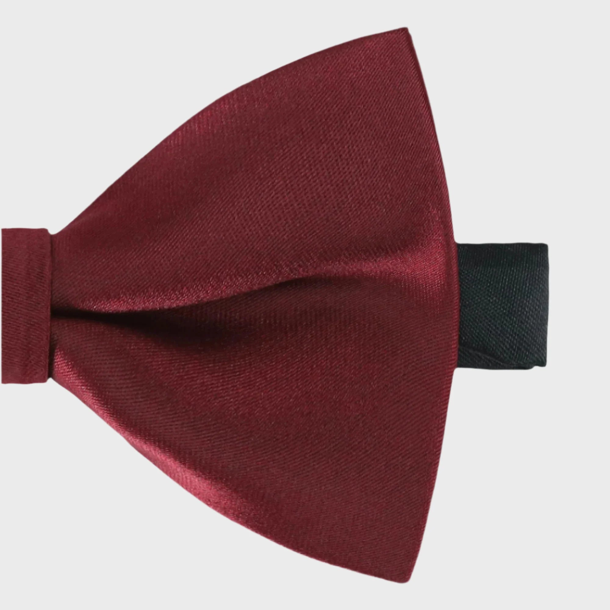 Classic Wine Red Smooth Bow Tie