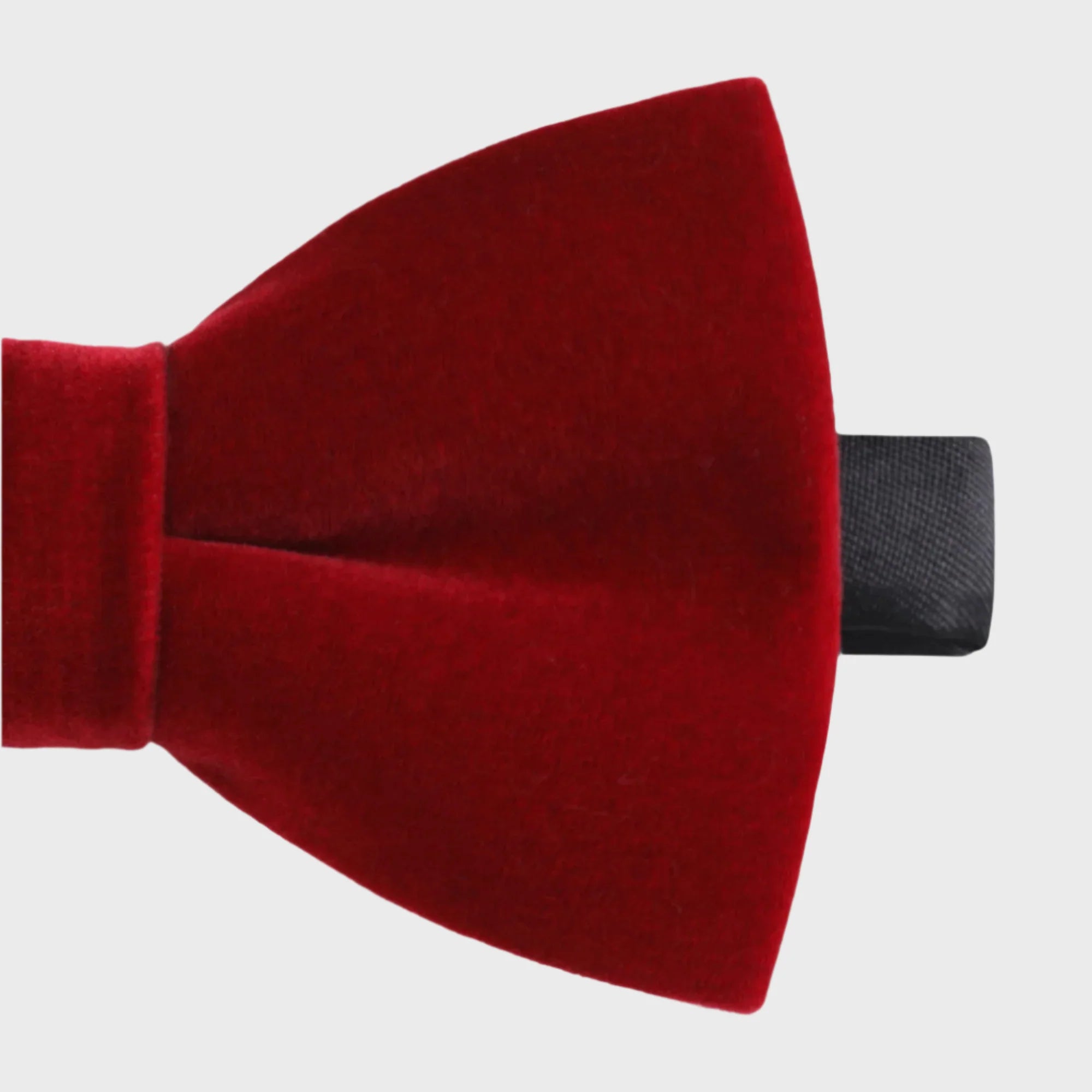 Dusk Burgundy Velvet Bow Tie