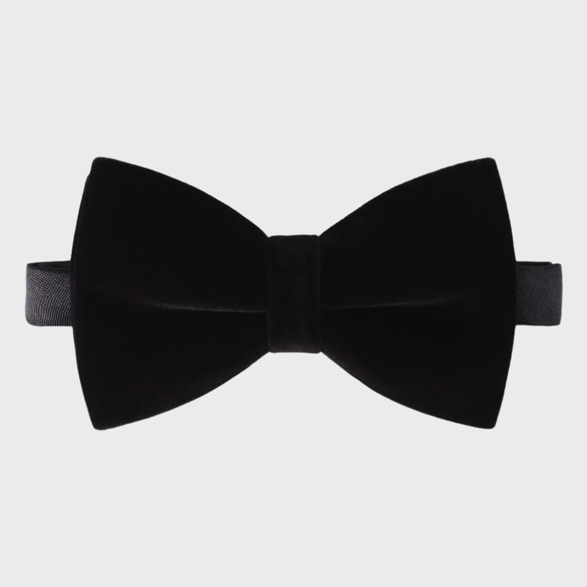 Dusk Black Velvet Bow Tie