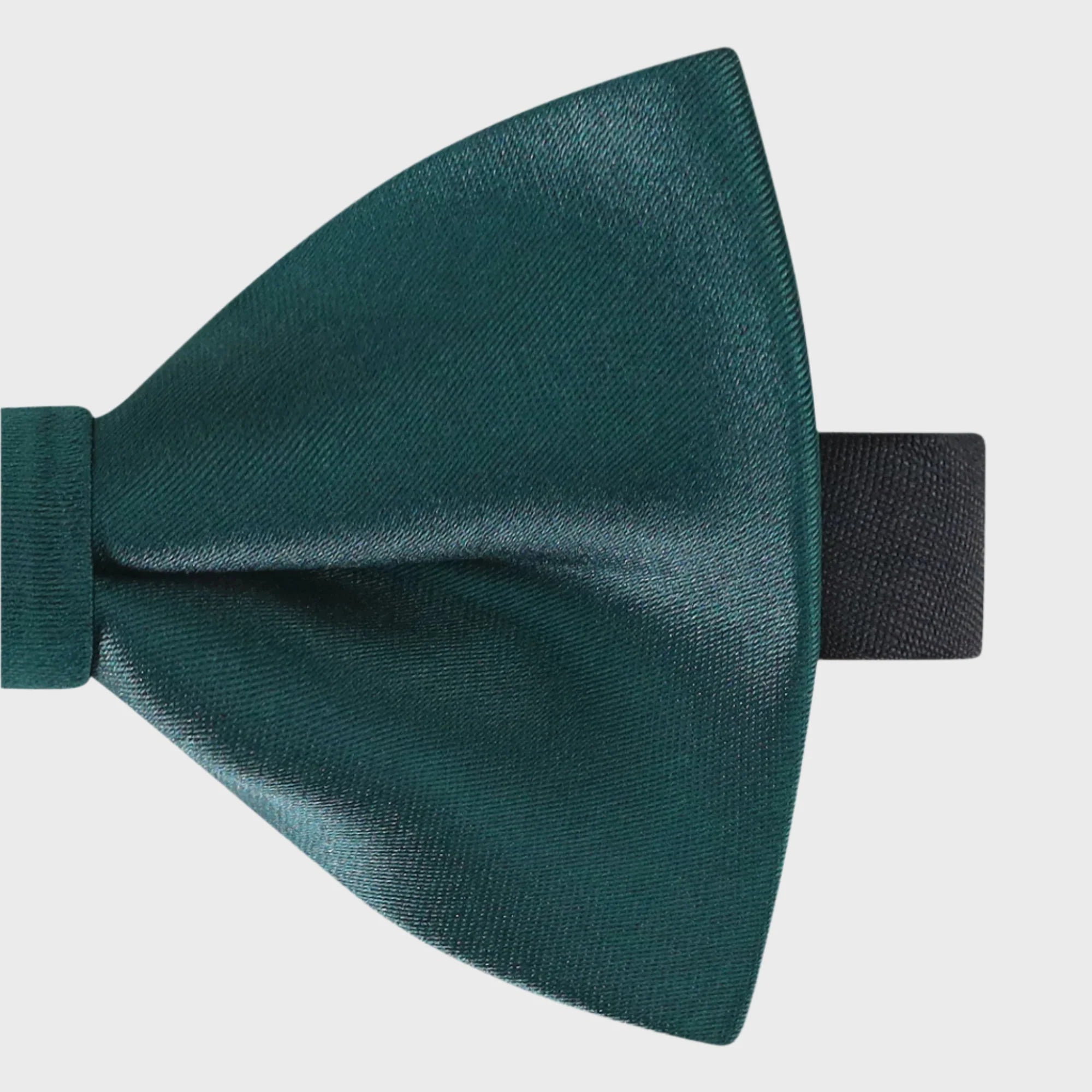 Classic Green Smooth Bow Tie