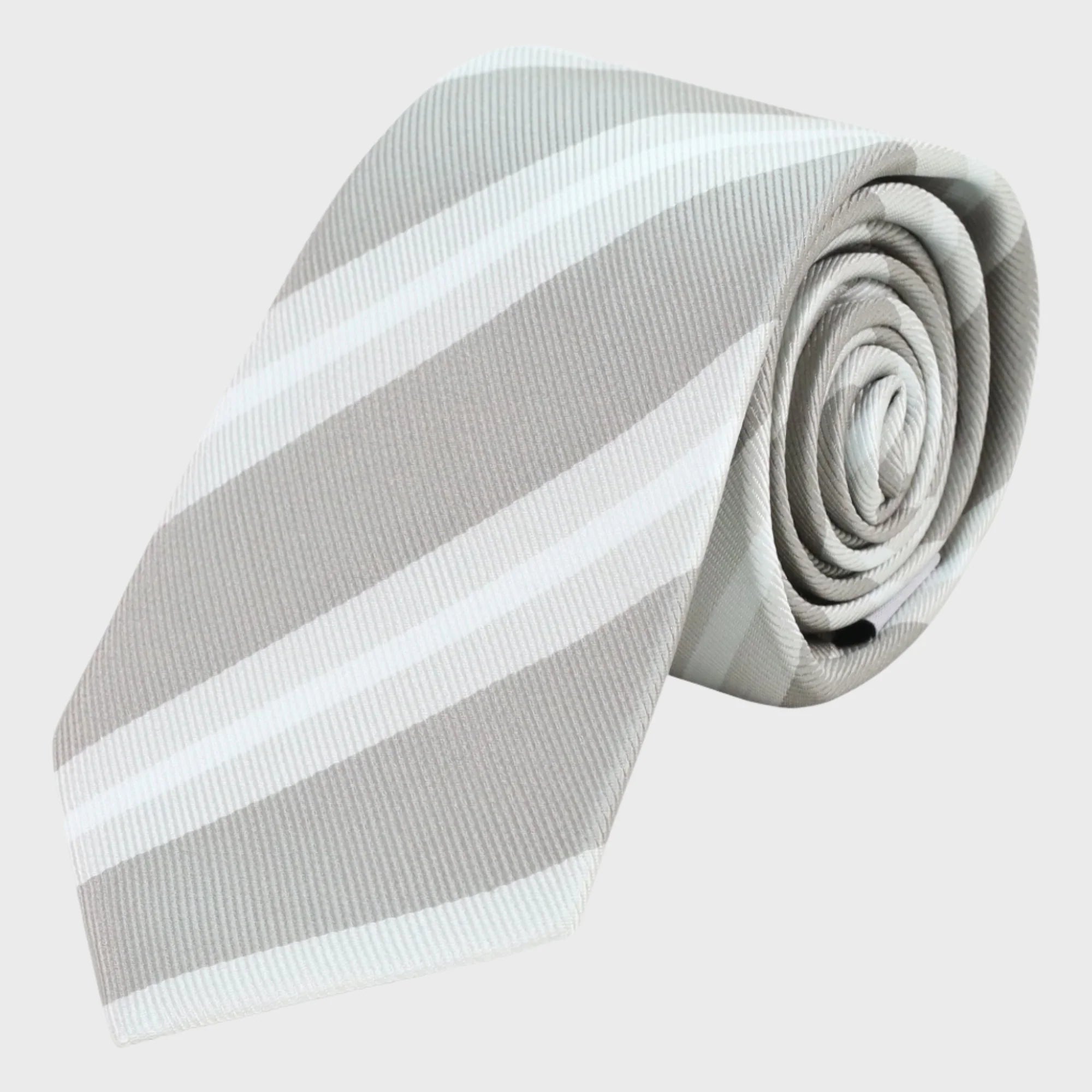 Henley Striped Microfibre Tie