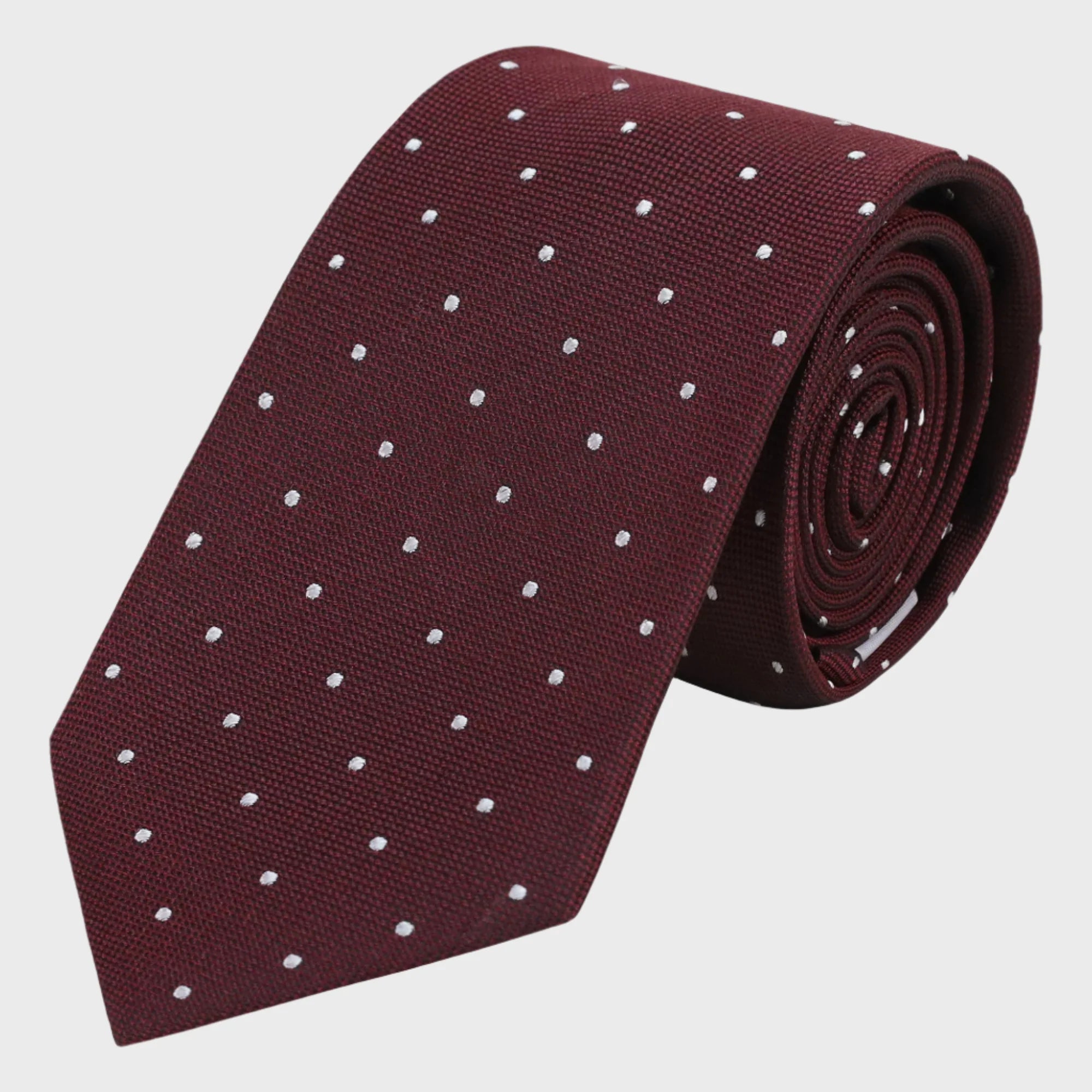 City Pin Spot Silk Tie
