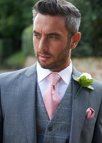 Knighton Premium Silver Grey Suit Hire