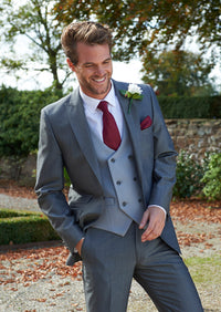 Knighton Premium Silver Grey Suit Hire