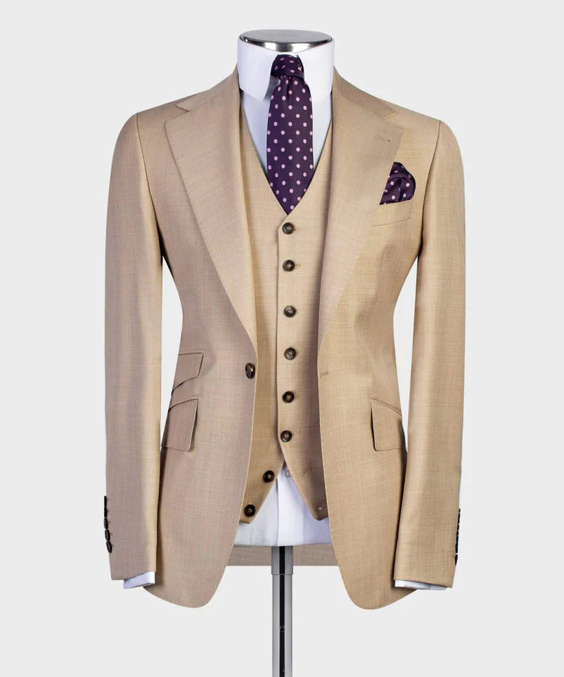 Men's 3 Piece Classic Suit
