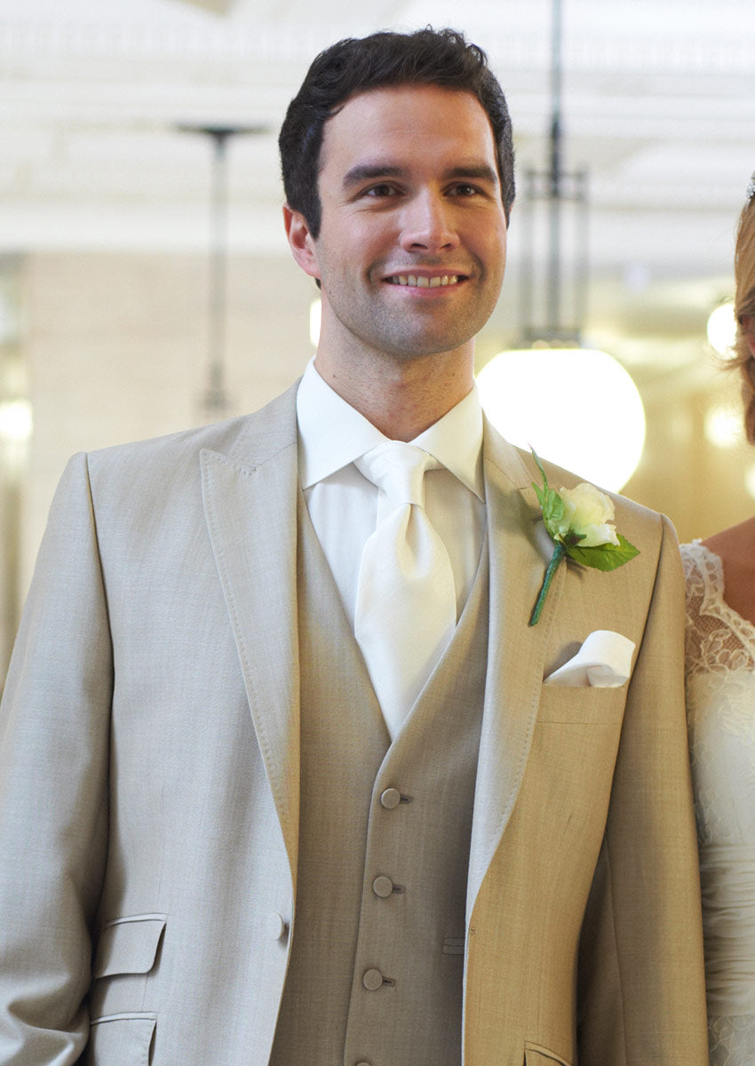 Venice Premium Stone Beige Suit Hire