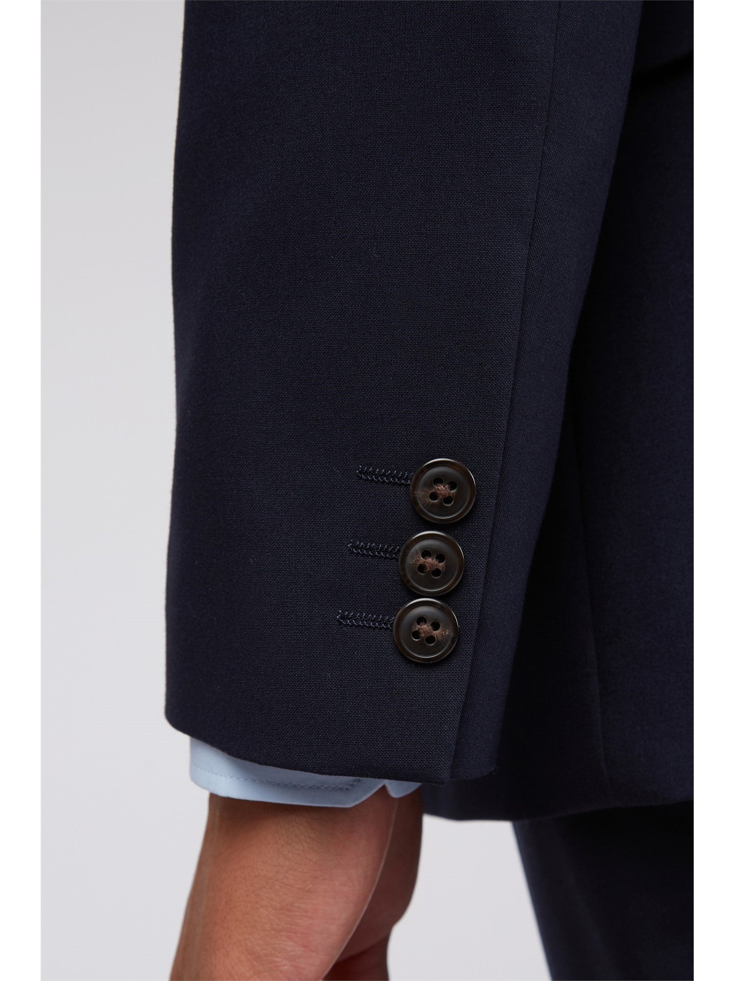 Curtis Navy Twill Suit