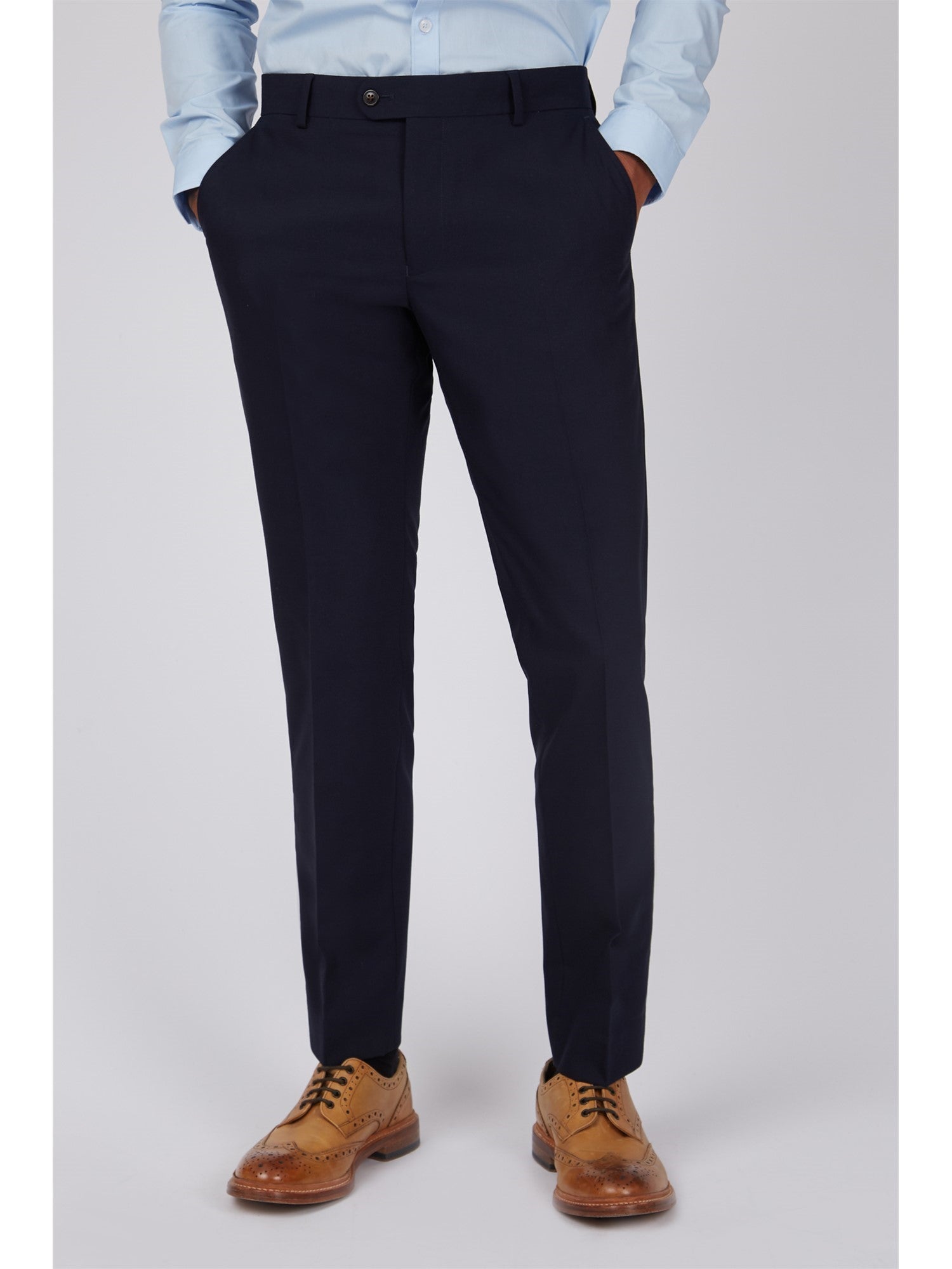 Curtis Navy Twill Suit