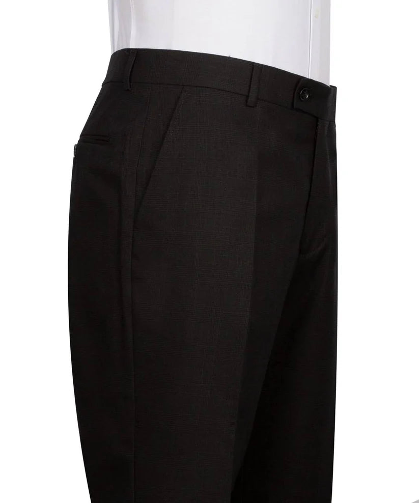 Classic 3-Piece Checkered Suit