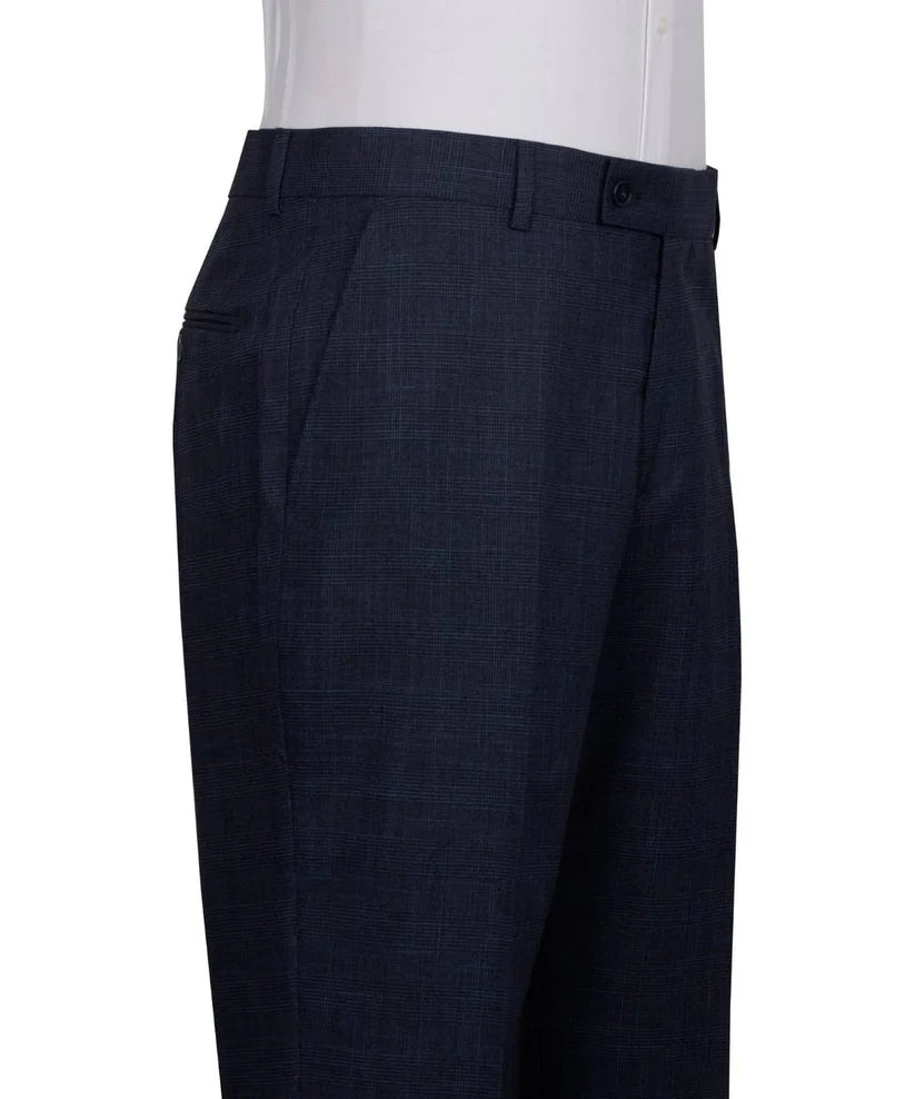 Classic 3-Piece Checkered Suit