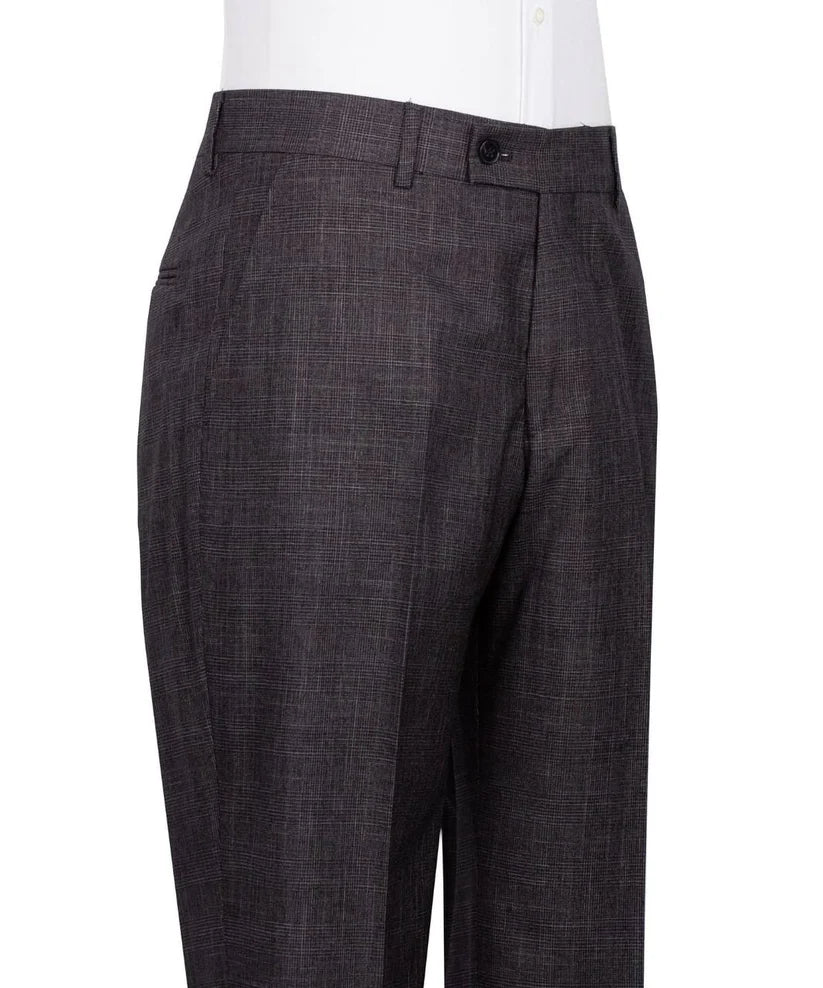 Classic 3-Piece Checkered Suit