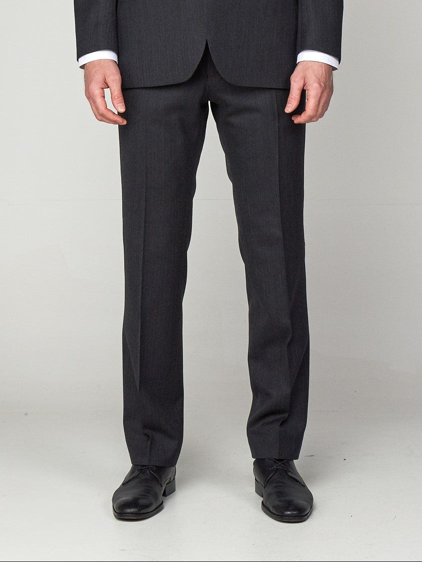 Charcoal Heeringbone Suit