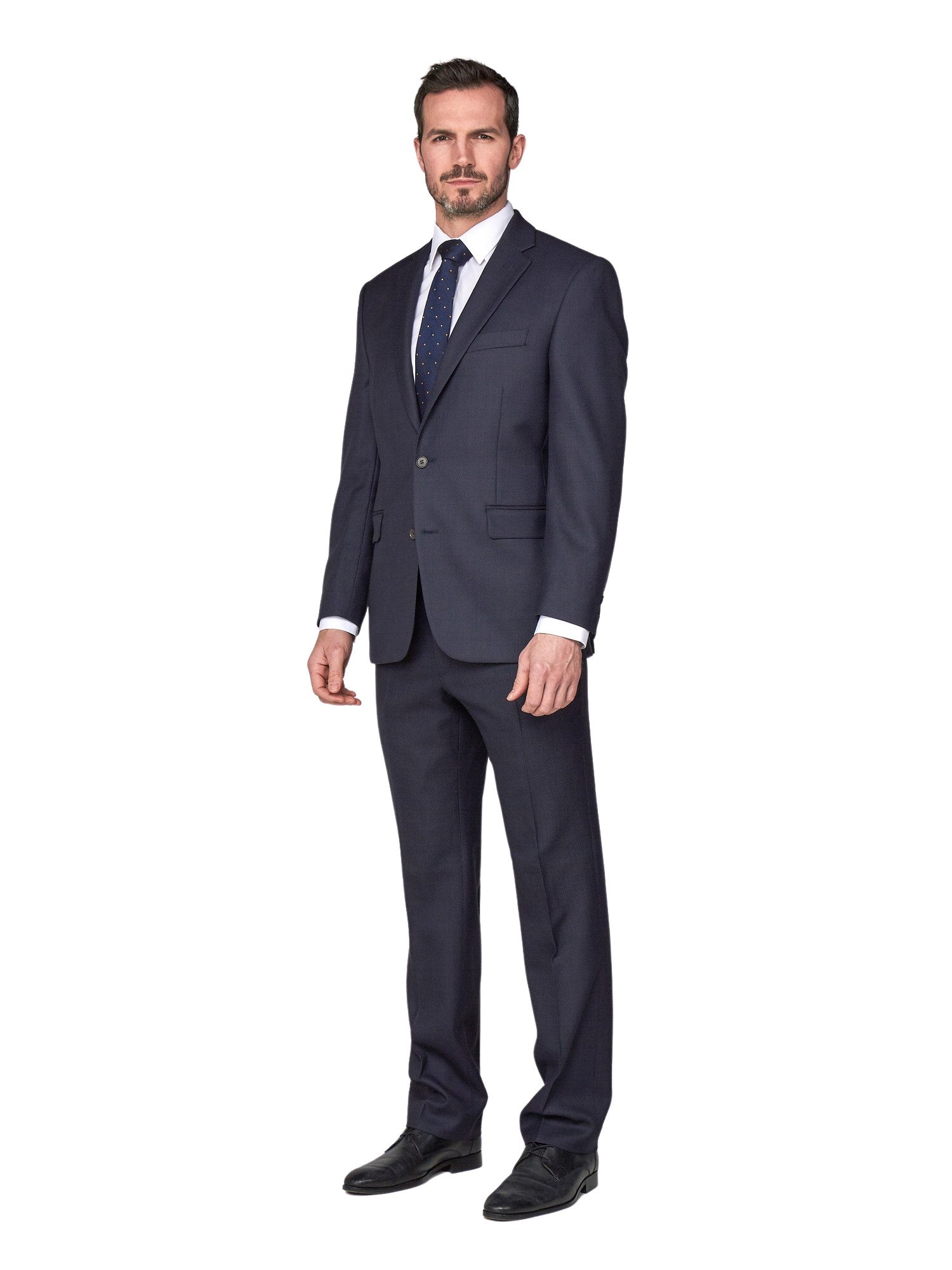 Classic Blue Birdseye Suit