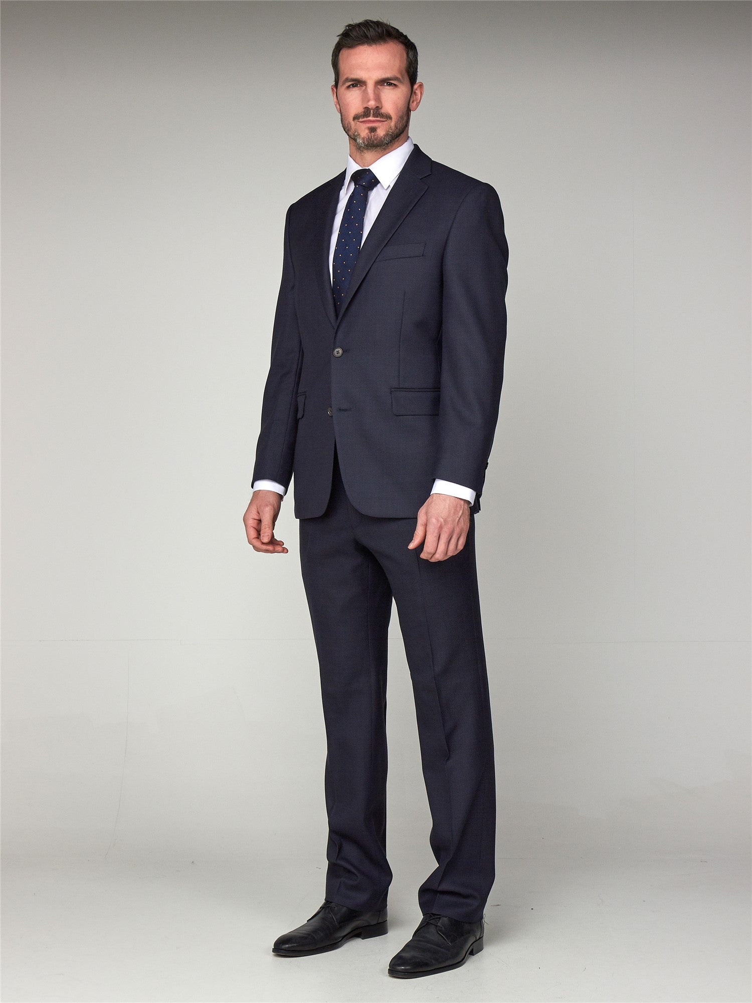 Classic Blue Birdseye Suit