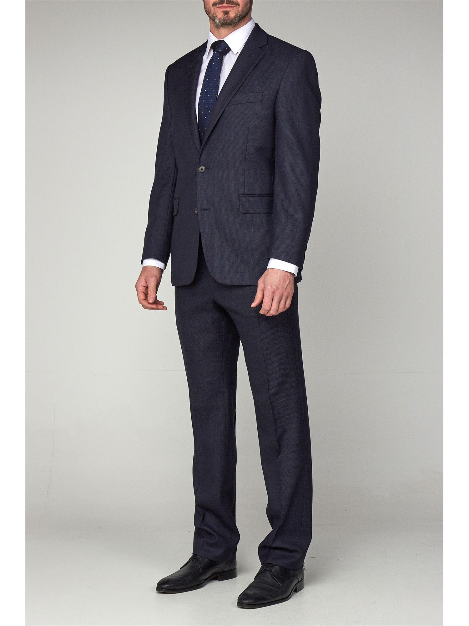 Classic Blue Birdseye Suit