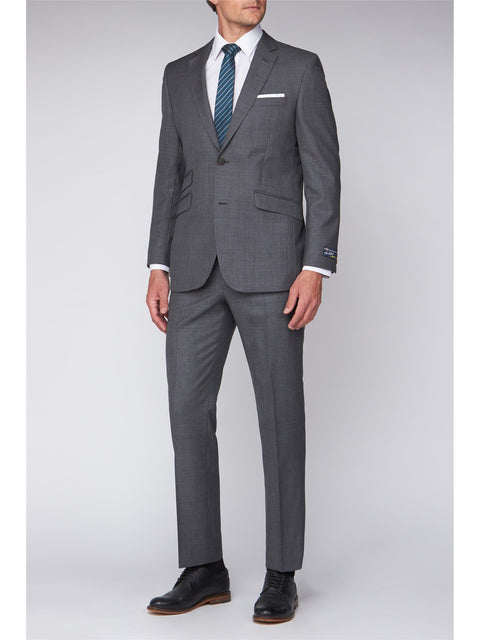 Silver Grey Sharkskin