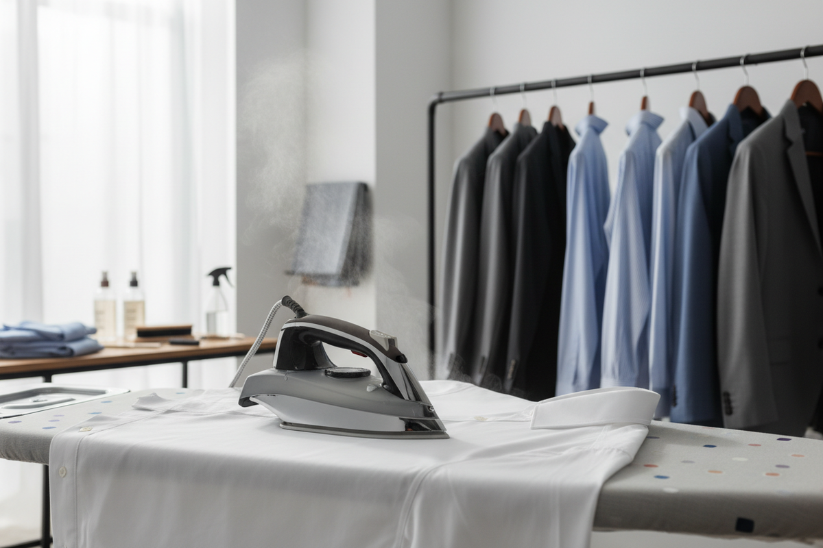 Professional Shirt Ironing