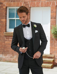 Wedding Black Slim Fit Tuxedo Hire