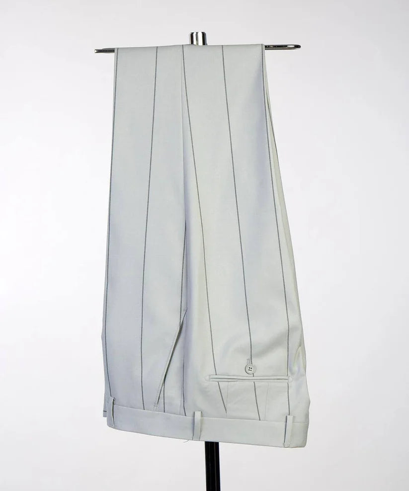 Men's Classic Stripy Suit 3 Piece Set